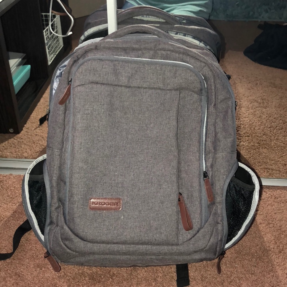 Grey Backpack